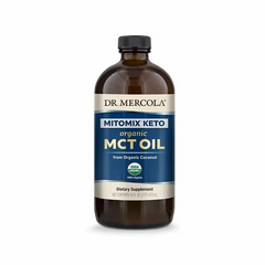 Кокосове масло MCT, KETO Organic MCT Oil, Dr. Mercola, 473 мл (MCL-03174), фото