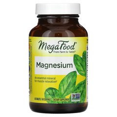 MegaFood, магній, 50 мг, 60 таблеток (MGF-10187), фото