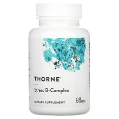 Thorne Research, комплекс вітамінів групи B, проти стресу, 60 капсул (THR-00296), фото