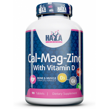 Haya Labs, Calcium Magnesium & Zinc with Vitamin D, 90 таблеток (HAL-00731), фото