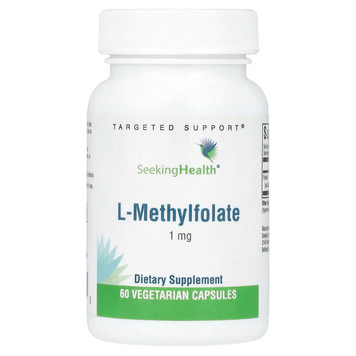 Seeking Health, L-5-MTHF, 1700 DFE (1000 мкг), 60 вегетарианских капсул (SKH-52057), фото