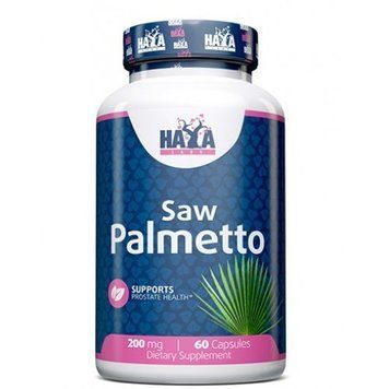 Со Пальметто 200 мг Haya Labs Saw Palmetto - 60 капсул, фото
