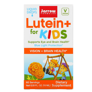 Jarrow Formulas, Lutein +, для дітей, 15 мл (JRW-12036), фото