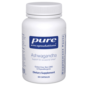 Ашваганда 500 мг Pure Encapsulations Ashwagandha KSM-66 - 60 капсул, фото