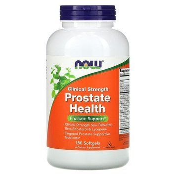 Now Foods, Clinical Strength, добавка для здоров'я передміхурової залози, 180 капсул (NOW-03349), фото