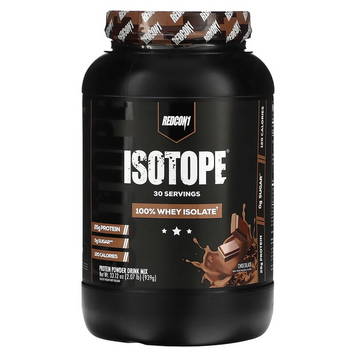 Redcon1, Isotope, протеїнова суміш для приготування напою, зі смаком шоколаду, 939 г (817292), фото