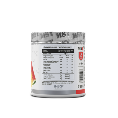 MST Nutrition, Комплекс аминокислот, BCAA Zero, вкус манго-арбуз, 55 порций, 330 г (MST-16064), фото