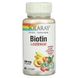 Solaray SOR-43545 Биотин, Biotin, Solaray, фруктовый вкус, 5000 мкг, 60 конфет (SOR-43545) 1