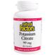 Natural Factors NFS-01660 Калій, Potassium Citrate, Natural Factors, 99 мг, 90 таблеток (NFS-01660) 1
