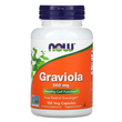 Гуанабана, Гравіола (Graviola), Now Foods, 500 мг, 100 капсул, (NOW-04703)