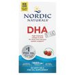 Nordic Naturals, DHA Xtra, полуничний смак, 830 мг, 60 м'яких гелевих капсул (NOR-01745)