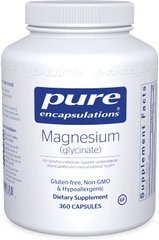 Pure Encapsulations, магний глицинат, 120 мг, 360 капсул (PE-00757), фото