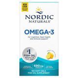 Nordic Naturals NOR-03760 Nordic Naturals, Омега-3, лимон, 690 мг, 180 капсул (NOR-03760)
