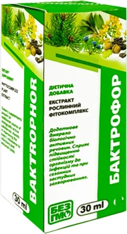 Фітоконцентрат Екомед Бактрофор - 30 мл, фото