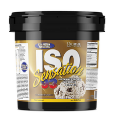 Ultimate Nutrition, ISO Sensation, Ізолят сироваткового протеїну, печиво + крем, 2270 г (ULN-00287), фото
