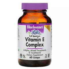 Bluebonnet Nutrition, Комплекс витамина Е, 200 МЕ, 60 капсул с жидкостью (BLB-00601), фото
