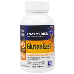 Enzymedica, GlutenEase, добавка для перетравлення глютену, 120 капсул (ENZ-26201), фото