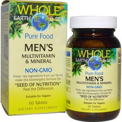 Вітаміни та мінерали для чоловіків, Natural Factors, 60 таблеток (NFS-35504), фото