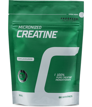 Креатин моногідрат Progress Nutrition Creatine Micronized | без смаку - 300 г, фото