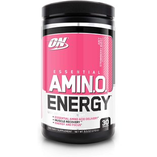 Optimum Nutrition, Essential Amin.O. Energy, чорниця + лимон, 270 г (OPN-06211), фото