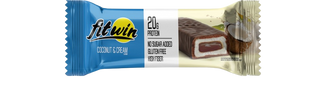 FitWin, Протеиновый батончик, Protein Bar 33%, кокосовый крем, 60 г - 1/12 (FTW-23002), фото