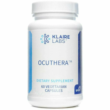 Klaire Labs, Антиоксидантна підтримка для очей, Ocuthera, 60 вегетаріанських капсул (KLL-00250), фото