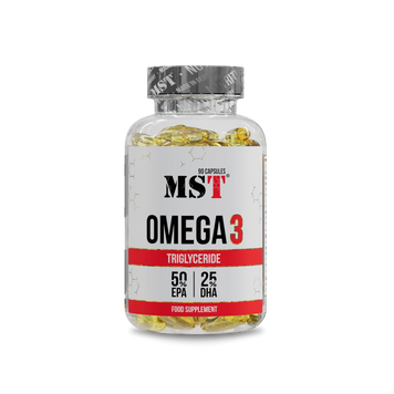 MST®, Omega 3, Triglyceride 75%, Триглицериды, Омега, 90 капсул (MST-16274), фото