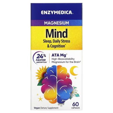 Enzymedica, Магній для розуму, 60 капсул (ENZ-10119), фото