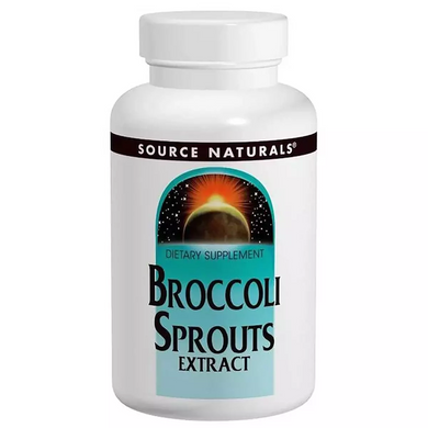 Source Naturals, Екстракт броколі 250 мг, 120 таблеток (SNS-01105), фото