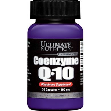 Ultimate Nutrition, Коензим Q10, 100 мг, 30 капсул (811290), фото