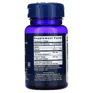 Life Extension, суперубихинол коэнзим Q10 с улучшенной поддержкой митохондрий, 100 мг, 60 мягких гелевых капсул (LEX-14266), фото