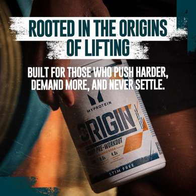 Передтренувальний комплекс без стимуляторів Myprotein Origin Pump Pre-Workout Stim-Free Sour Lemonade | лимонад - 30 порцій - 600 г, фото