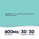 Nutricost NCS-67303 Борна кислота 600 мг Nutricost | вагінальні супозиторії для жінок - 30 капсул 3