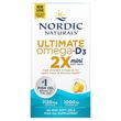 Nordic Naturals, Ultimate Omega 2X з вітаміном D3, лимон, 60 м'яких міні-таблеток (NOR-06105)