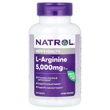 Natrol, L-аргінін, 1000 мг, 90 таблеток (NTL-05234)