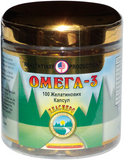 Healthyway Production, Omega-3, Поліненасичені жирні кислоти, 100 капсул (HLP-00051), фото