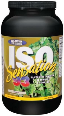 Ultimate Nutrition, ISO Sensation, Ізолят сироваткового протеїну, без смаку, 910 г (ULN-09278), фото