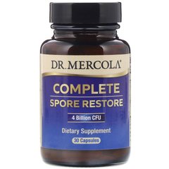 Dr. Mercola, Complete Spore Restore, 4 млрд КОЕ, 30 капсул (MCL-01885), фото