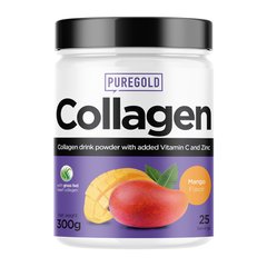 Pure Gold, Collagen, колаген, манго, 300 г (PGD-90781), фото