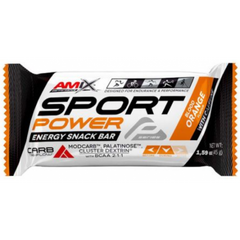 Amix, Батончик Performance Amix Sport Power Energy Cake + кофеин, апельсин, 45 г - 1/20 (820794), фото