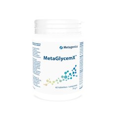 МетаГлицем Икс, MetaGlycemX Metagenics, 60 таблеток (MET-04422), фото