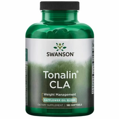 Конъюгированная линолевая кислота, Tonalin CLA, Swanson, 1000 мг, 180 гелевых капсул (SWV-04067), фото