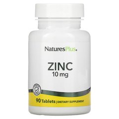 Nature's Plus, Цинк, 10 мг, 90 таблеток (NAP-03630), фото