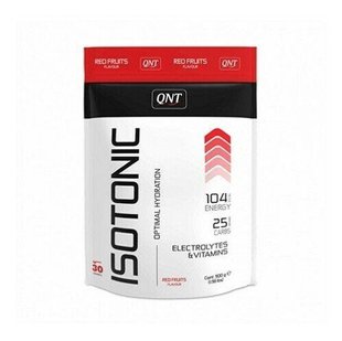 QNT, ISOTONIC, порошок, червоні фрукти, 900 г (QNT-40053), фото