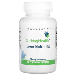 Seeking Health, Поживні речовини для печінки, Liver Nutrients, 60 вегетаріанських капсул (SKH-52062), фото