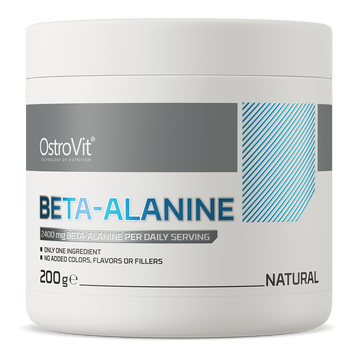 Ostrovit, Beta-Alanine, Бета-аланін, без смаку, 200 г (OST-61113), фото