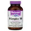 Bluebonnet Nutrition, B-Complex 100, витамины группы B, 100 вегетарианских капсул (BLB-00418)