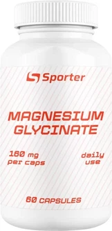 Sporter, Магний глицинат, Magnesium Glycinate, 60 капсул (SPO-72303), фото