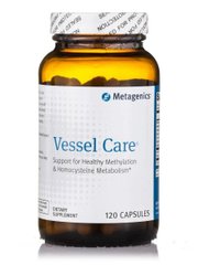 Metagenics, Vessel Care, Вітаміни для догляду за судинами, 120 капсул (MET-94510), фото