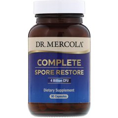Dr. Mercola, Complete Spore Restore, 4 млрд КУО, 90 капсул (MCL-03151), фото